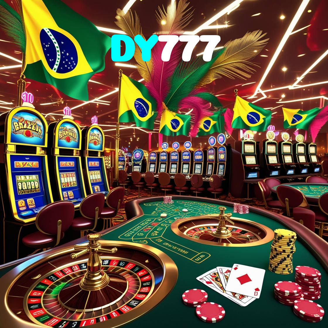 DY777：O melhor cassino online com slots, poker e apostas no futebol!