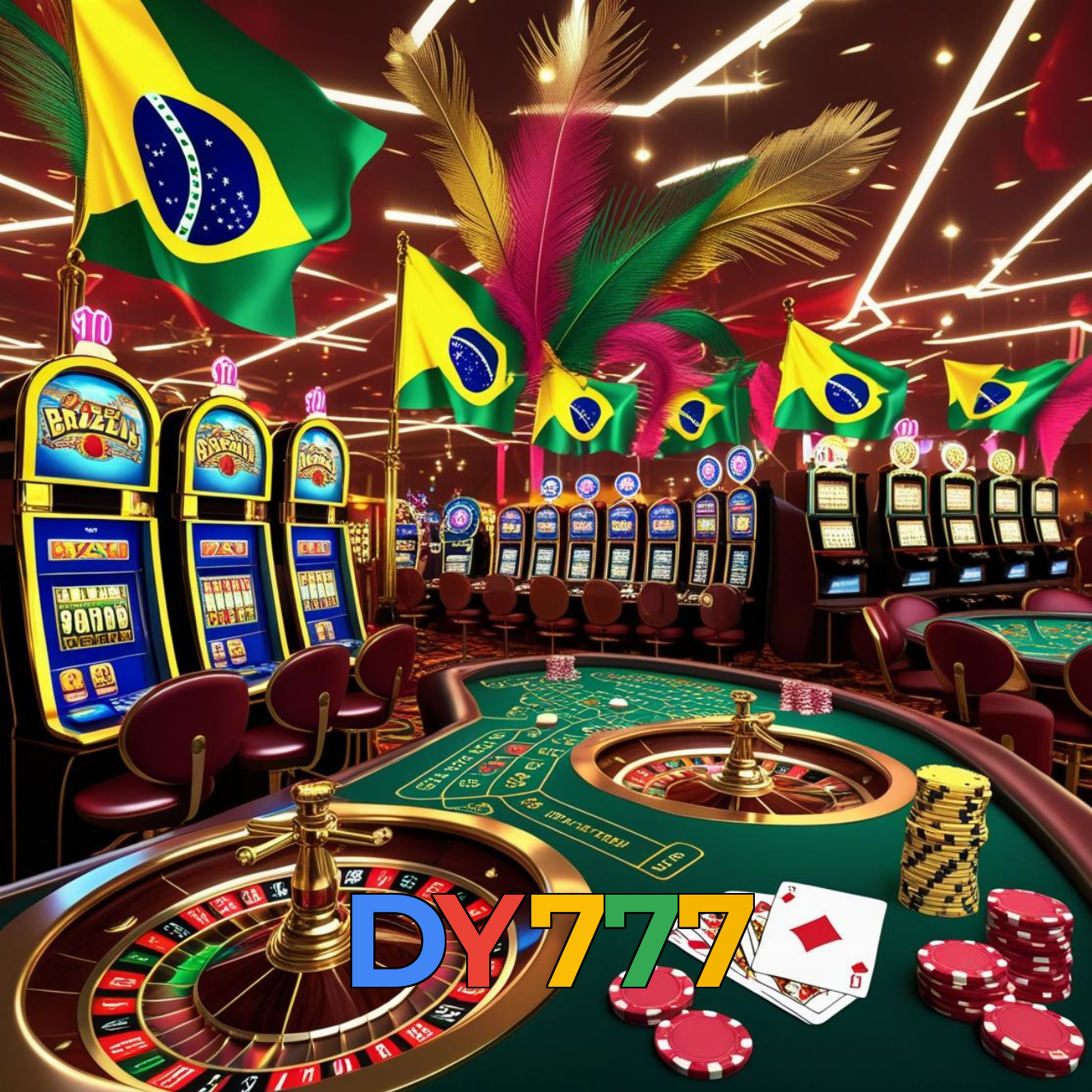 DY777:Gire as slots e vença com grandes prêmios!