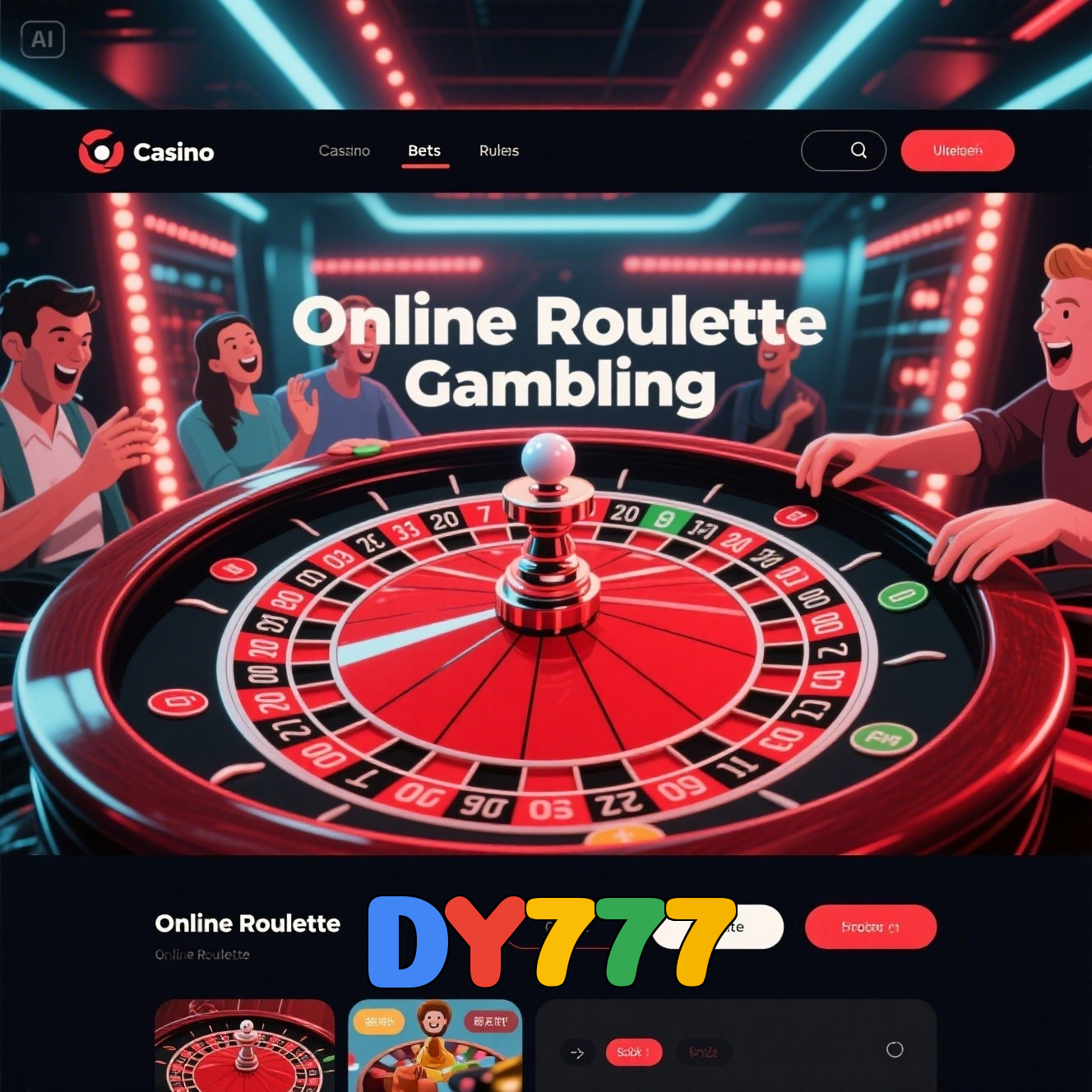 DY777：Aposte nas roletas e veja os prêmios incríveis chegarem até você!