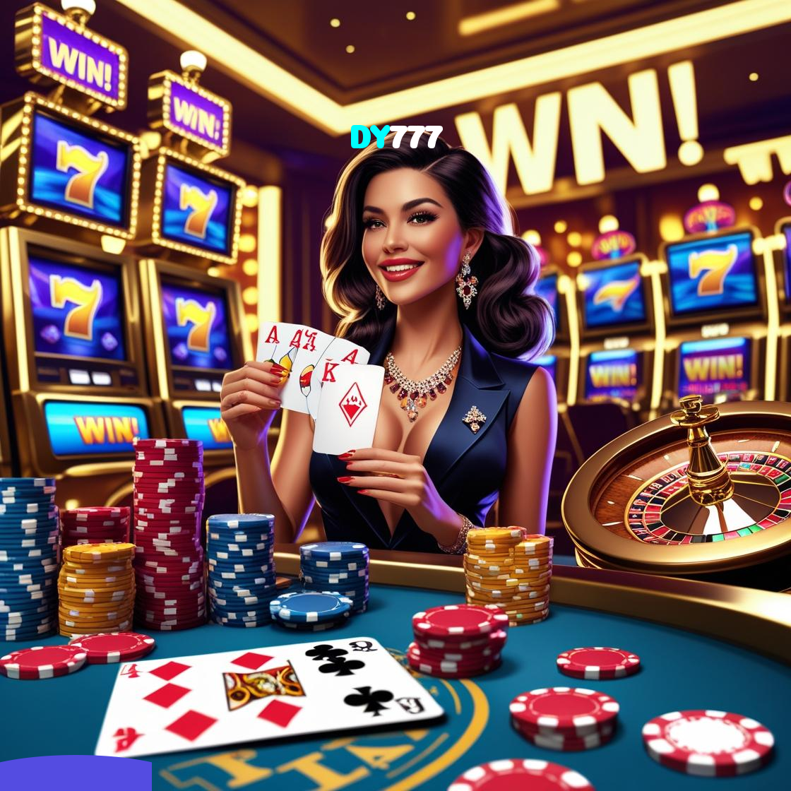 DY777：Gire as slots e vença com grandes prêmios!